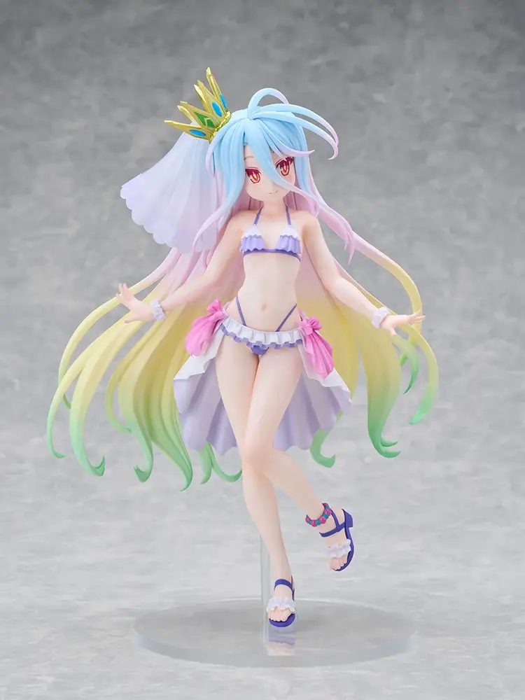 Figurine Shiro Ver. Swimsuit Dress de No Game No Life par FuRyu (Tenitol Tall)